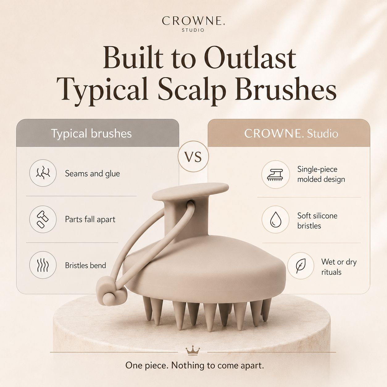 CROWNE. Studio Scalp Brush