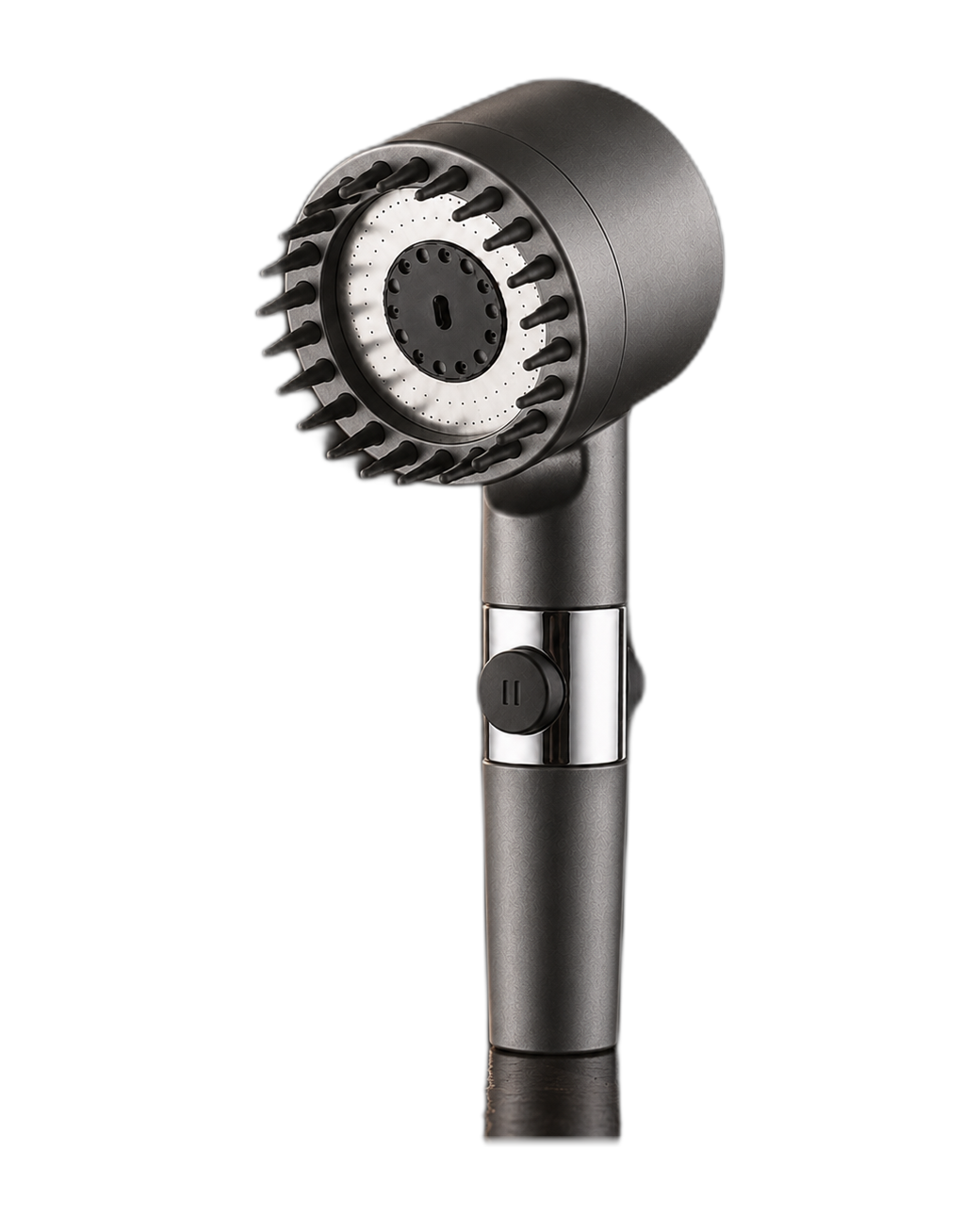 CROWNE Spa Scalp Shower Head floating on transparent background, full product visible